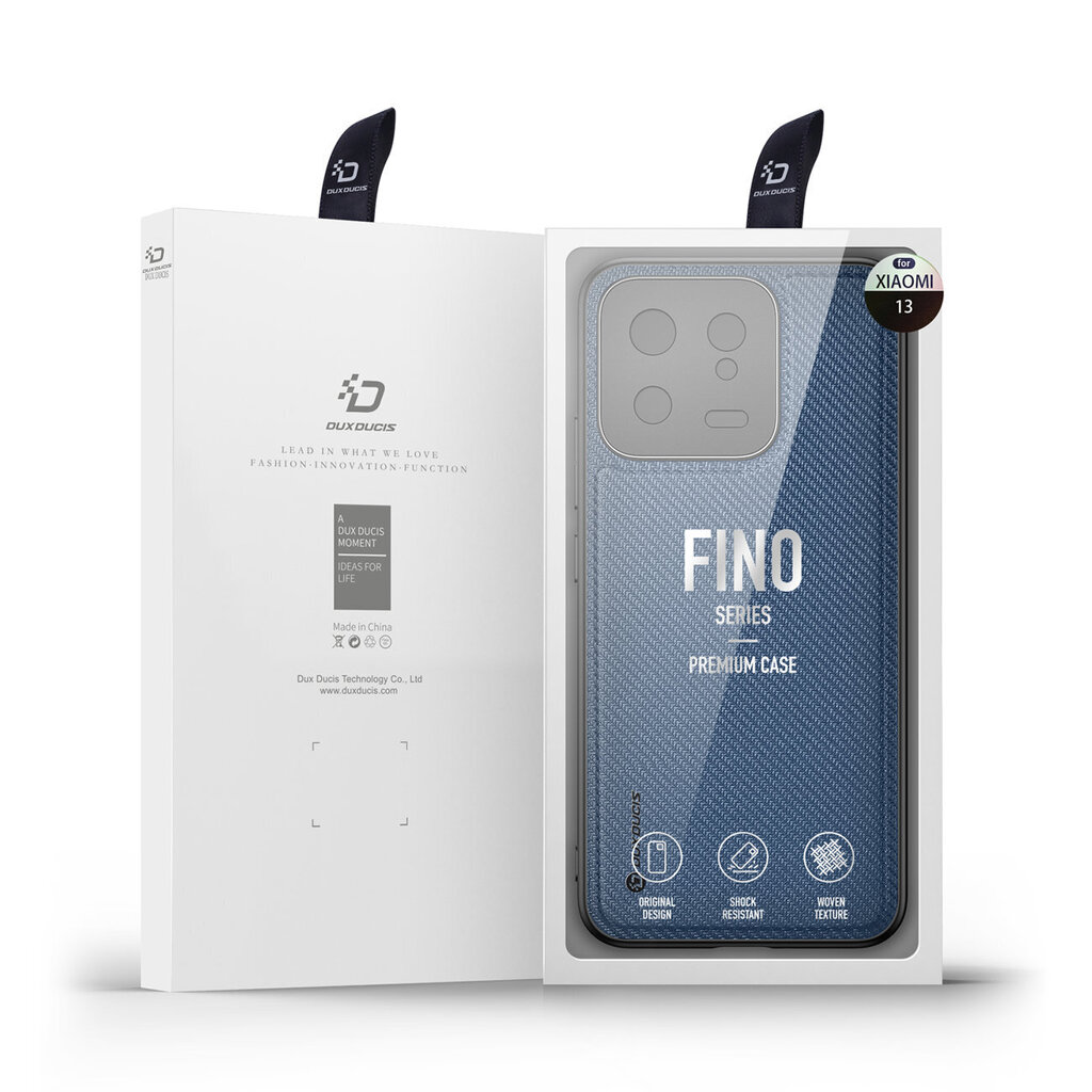 Dux Ducis Fino Xiaomi 13, sinine hind ja info | Telefoni kaaned, ümbrised | kaup24.ee