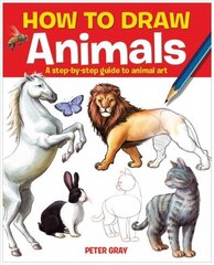 How to Draw Animals: A Step-by-step Guide to Animal Art hind ja info | Noortekirjandus | kaup24.ee