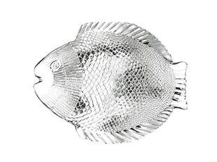 Полуглубокая тарелка Pasabahce Рыба, 26x21 см цена и информация | Посуда, тарелки, обеденные сервизы | kaup24.ee