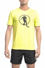 Bikkembergs Beachwear.Мужская футболка. Цвет зелёный. цена и информация | Мужские футболки | kaup24.ee
