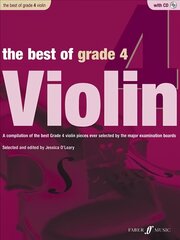 Best of Grade 4 Violin hind ja info | Kunstiraamatud | kaup24.ee