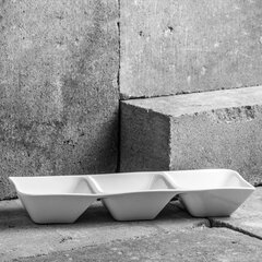 Kolmekordne salatikauss Ambition Banga/Kubiko, 31,5x10,5 cm цена и информация | Посуда, тарелки, обеденные сервизы | kaup24.ee