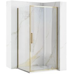 Dušikabiin REA Rapid Slide Gold, 150x80,90,100 cm цена и информация | Душевые кабины | kaup24.ee