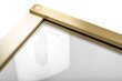 Dušikabiin REA Hugo Double Gold Brushed, 80/90/100 cm hind ja info | Dušikabiinid | kaup24.ee