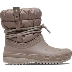 Crocs™ Classic Neo Puff Luxe Boot Women's 201233 hind ja info | Naiste saapad | kaup24.ee