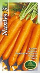 Porgand Nantes 3 цена и информация | Семена овощей, ягод | kaup24.ee