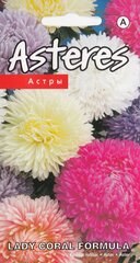Астер Леди Коралл Формула цена и информация | Семена цветов | kaup24.ee
