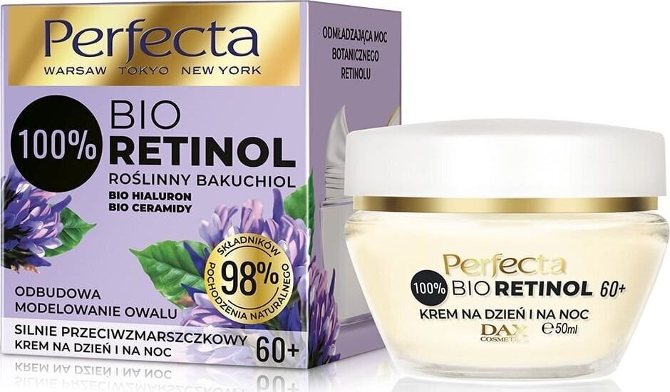 Näokreem Perfecta Retinol 60+ 50 ml hind ja info | Näokreemid | kaup24.ee