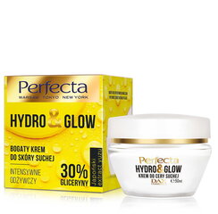 Näokreem Perfecta Hydro & Glow 30% glütseriin 50 ml hind ja info | Näokreemid | kaup24.ee