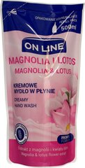 Мыло On Line Probiotic Formula Magnolia 500мл цена и информация | Мыло | kaup24.ee