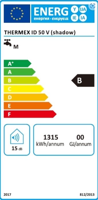 Veeboiler Thermex ID 50V Shadow Wi-Fi vertikaalne hind ja info | Boilerid | kaup24.ee