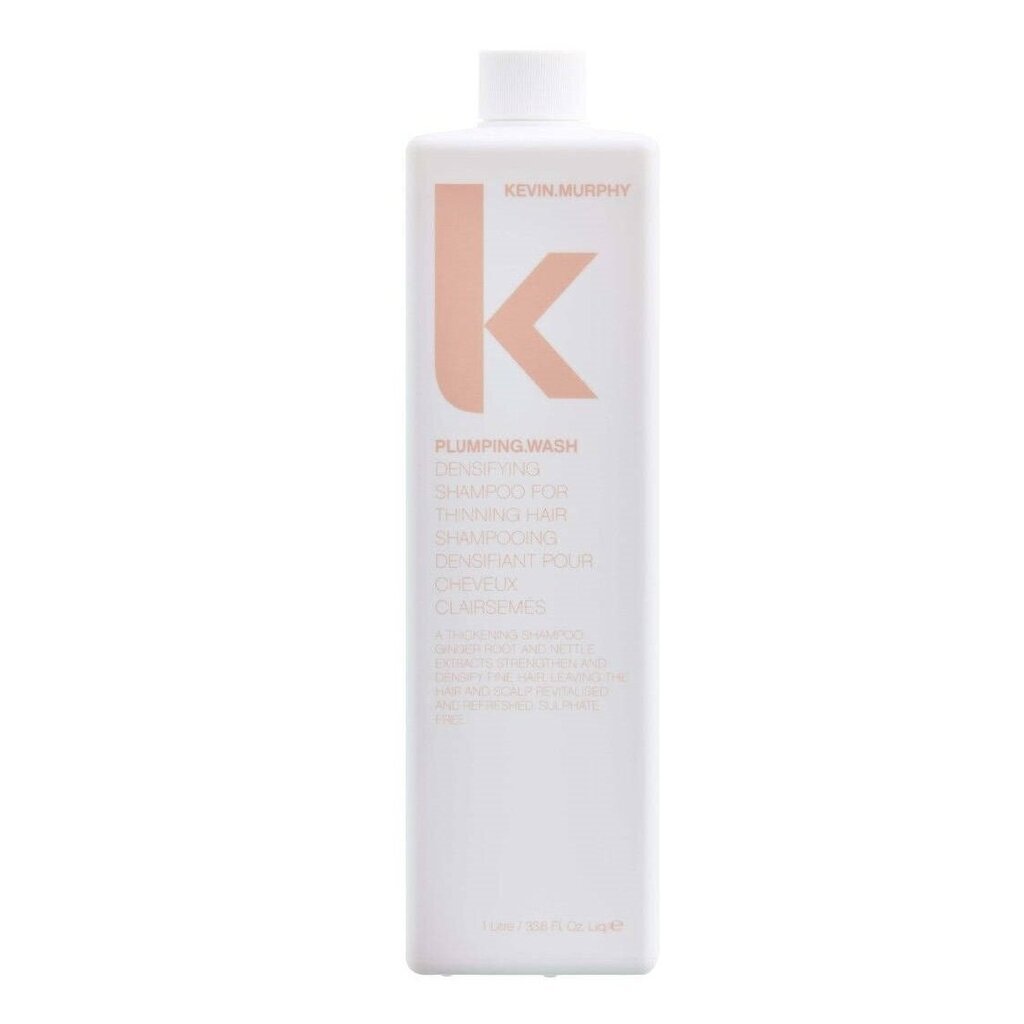 Šampoon õhukestele ja kahustele juustele Kevin Murphy Plumping Wash, 1000ml цена и информация | Šampoonid | kaup24.ee