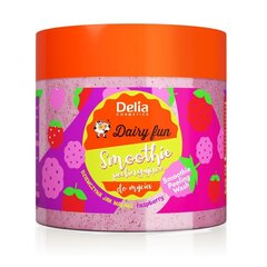 Скраб для тела Delia Dairy Fun Девушка словно малина, 350 мл цена и информация | Скрабы для тела | kaup24.ee