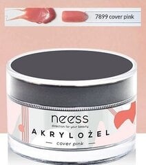 Akrüülgeel Neess Cover Pink 15g цена и информация | Лаки для ногтей, укрепители для ногтей | kaup24.ee