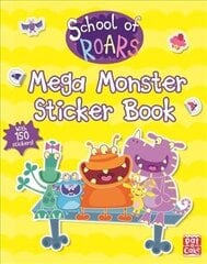 School of Roars: Mega Monster Sticker Book hind ja info | Väikelaste raamatud | kaup24.ee