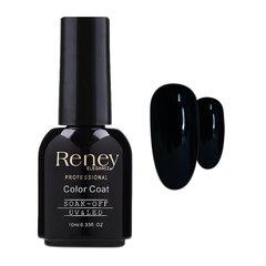 Reney Pure Black гибридный лак черный 001 цена и информация | Лаки для ногтей, укрепители для ногтей | kaup24.ee