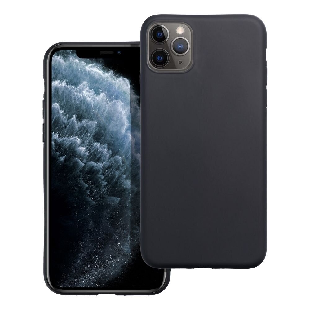 Telefoniümbris Matt - iPhone 11 Pro Max, must hind ja info | Telefoni kaaned, ümbrised | kaup24.ee