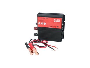 Преобразователь напряжения инвертор 300W/600W Pure Sine 12V - 230V CARPOINT 0510363 цена и информация | Преобразователи, инверторы | kaup24.ee