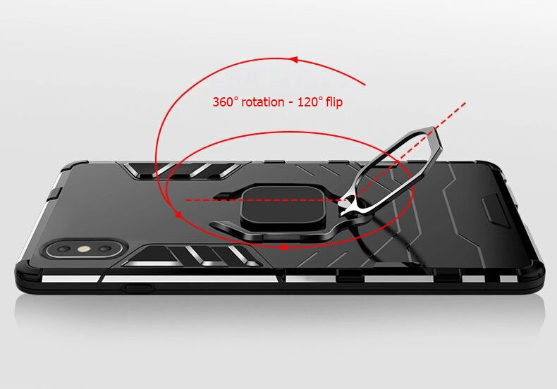 Telefoniümbris Ring Armor - Samsung Galaxy A23 4G / 5G, must hind ja info | Telefoni kaaned, ümbrised | kaup24.ee