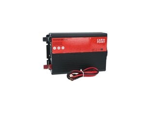 Pingemuundur inverter Carpoint 500 W / 1000 W Pure Sine 12 V - 230 V 0510364 hind ja info | Muundurid, inverterid | kaup24.ee