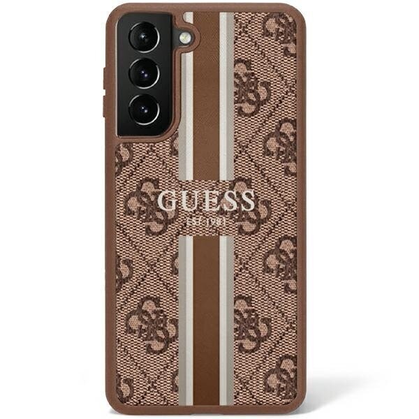 Telefoniümbris Original Guess - 4G Printed Stripe - Samsung Galaxy S23 Plus, pruun kaina ir informacija | Telefoni kaaned, ümbrised | kaup24.ee