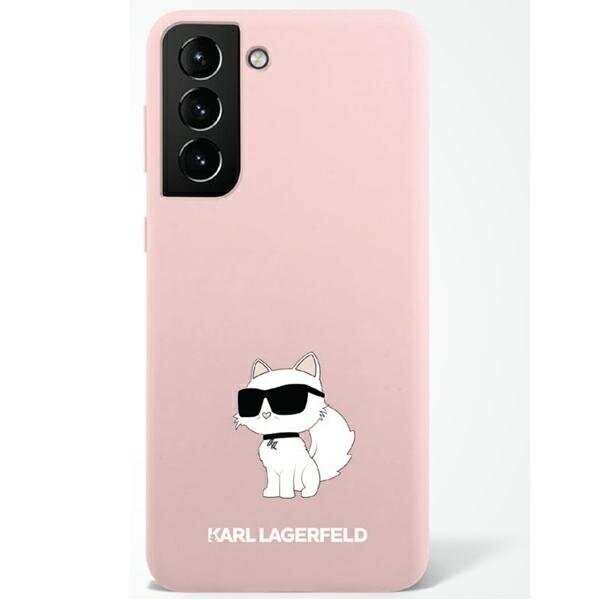 Telefoniümbris Original Karl Lagerfeld Silicone Choupette - Samsung Galaxy S23 Ultra, roosa hind ja info | Telefoni kaaned, ümbrised | kaup24.ee