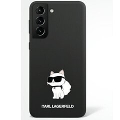 Telefoniümbris Original Karl Lagerfeld Silicone Choupette - Samsung Galaxy S23, must hind ja info | Telefonikaaned ja ümbrised | kaup24.ee