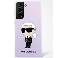 Telefoniümbris Original Karl Lagerfeld Silicone Ikonik - Samsung Galaxy S23 Plus, lilla hind ja info | Telefoni kaaned, ümbrised | kaup24.ee