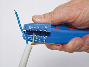 Универсальный инструмент для снятия изоляции кабелей 0,5 мм² - 6 мм² Weicon цена и информация | Механические инструменты | kaup24.ee