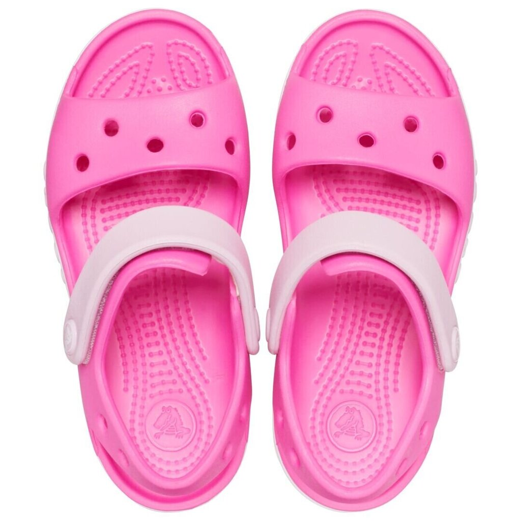 Crocs™ tüdrukute sandaalid BAYABAND, roosa hind ja info | Laste sandaalid | kaup24.ee