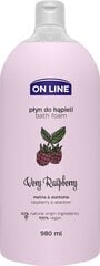 Vannivaht On Line Very Raspberry, 980 ml цена и информация | Масла, гели для душа | kaup24.ee