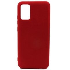 Evelatus Soft Touch Galaxy A02s, punane hind ja info | Telefoni kaaned, ümbrised | kaup24.ee