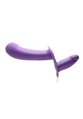 Двойной вибратор с ремнями Diva, фиолетовый цвет цена и информация | Фаллоимитаторы | kaup24.ee