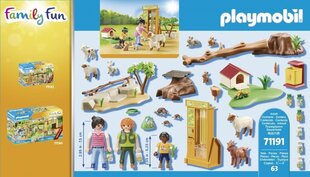 71191 PLAYMOBIL® Family Fun - Познавательная ферма цена и информация | Конструкторы и кубики | kaup24.ee