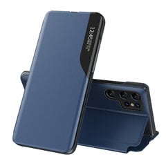 Eco Leather View Samsung Galaxy S23 Ultra, sinine hind ja info | Telefoni kaaned, ümbrised | kaup24.ee