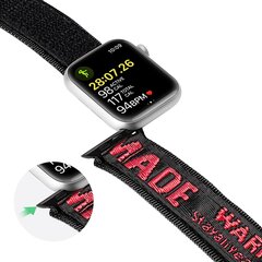 Dux Ducis для Apple Watch Ultra, SE, 8, 7, 6, 5, 4, 3, 2, 1 (49, 45, 44, 42 мм), черный цена и информация | Аксессуары для смарт-часов и браслетов | kaup24.ee