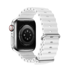 Dux Ducis для Apple Watch 8/7/6/5/4/3/2/SE (45/44/42 мм), белый цена и информация | Аксессуары для смарт-часов и браслетов | kaup24.ee