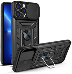 Hybrid Armor Camshield, iPhone 13 Pro Max, must цена и информация | Чехлы для телефонов | kaup24.ee