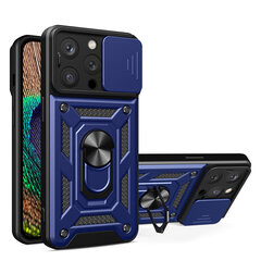 Hybrid Armor Camshield, iPhone 14 Pro, sinine hind ja info | Telefoni kaaned, ümbrised | kaup24.ee