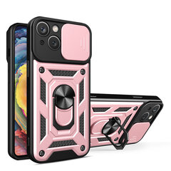 Hybrid Armor Camshield, iPhone 14 Plus, roosa цена и информация | Чехлы для телефонов | kaup24.ee