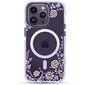 Kingxbar Flora Series iPhone 14 MagSafe, lilla hind ja info | Telefoni kaaned, ümbrised | kaup24.ee