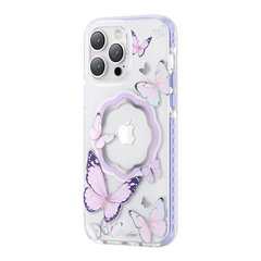 Kingxbar Butterfly Series iPhone 14 Plus MagSafe, lilla цена и информация | Чехлы для телефонов | kaup24.ee