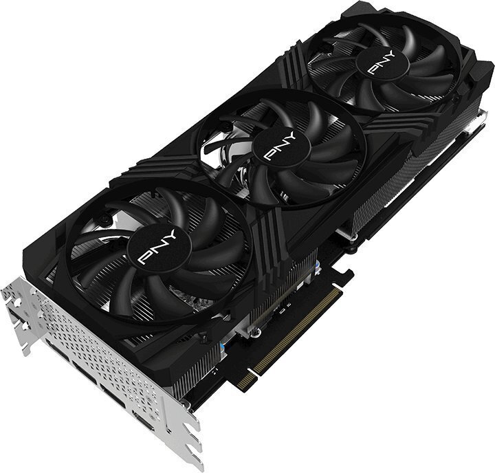 PNY GeForce RTX 4070 Ti 12GB VERTO Triple Fan DLSS 3 (VCG4070T12TFXPB1) цена и информация | Videokaardid (GPU) | kaup24.ee