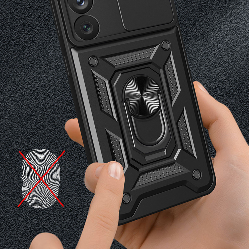 Hybrid Armor Camshield Samsung Galaxy S23 Ultra, sinine цена и информация | Telefoni kaaned, ümbrised | kaup24.ee