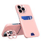 Leather Stand iPhone 14 Pro Max, roosa hind ja info | Telefoni kaaned, ümbrised | kaup24.ee