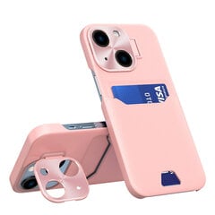 Leather Stand предназначен для iPhone 14 Plus, розовый цена и информация | Чехлы для телефонов | kaup24.ee
