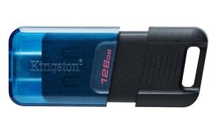 Kingston 128ГБ DataTraveler 80 M, USB-C 3.2 Gen 1 цена и информация | USB накопители | kaup24.ee