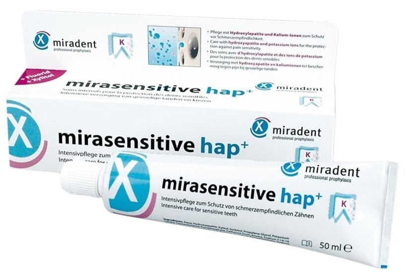 Hambapasta Miradent Mirasensitive ( 50 ml ) hind ja info | Suuhügieen | kaup24.ee