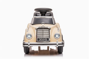 Akuga lasteauto LeanToys Mercedes 300S, beež цена и информация | Игрушки для девочек | kaup24.ee