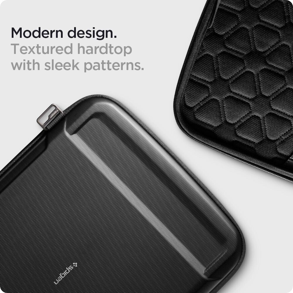 Spigen Rugged Armor Pouch Pro ülikindel sülearvuti ümbris (13-14”), must hind ja info | Sülearvutikotid | kaup24.ee